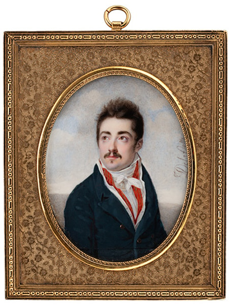 Emma Virginie Fauvet Delaflotte, verh. Bertrand: Monsieur d’Auferville, um 1820