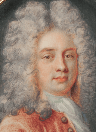 Herr in rotem Rock — 17604