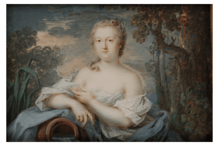 Dame als Quellnymphe — 6980
