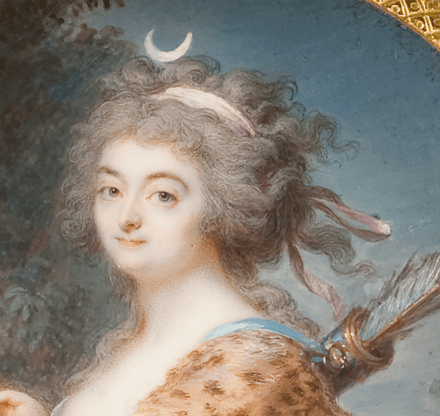 Dame als Diana — 24278