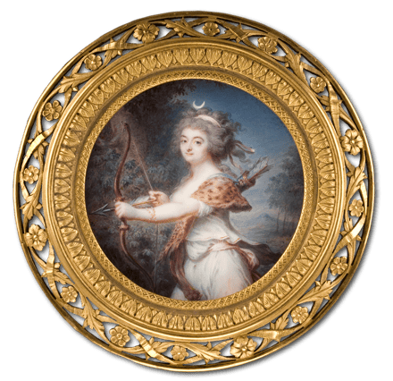 Dame als Diana — 13891