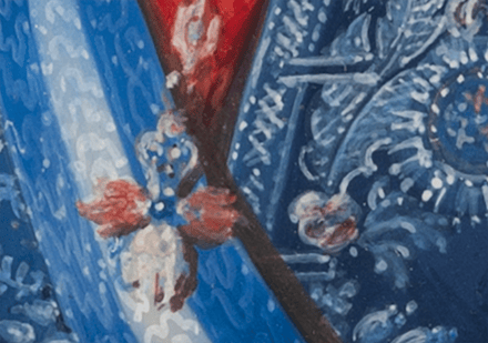 Gentleman in a Blue Coat Embroidered with Silver — 15490