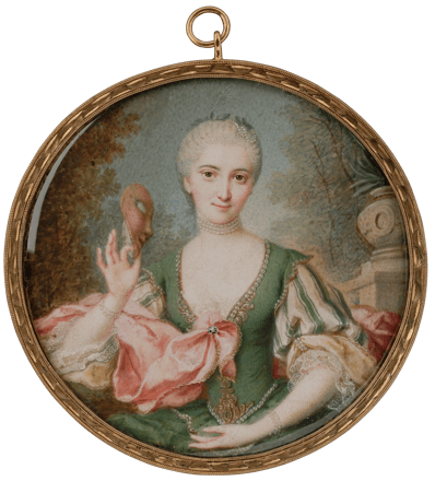Lady with Mask (Mme Parabère?)
