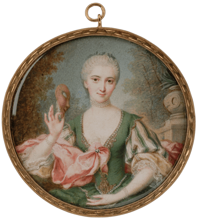 Lady with Mask (Mme Parabère?) — 7831