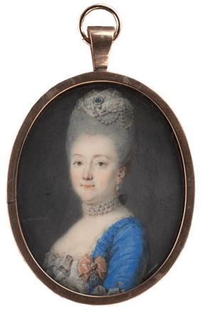 Probably Caroline Mathilde, Queen of Denmark and Norway