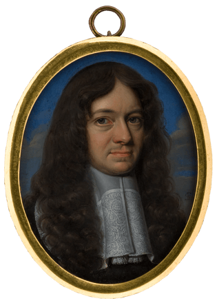 Gentleman with long curls