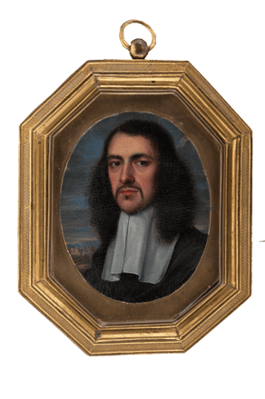 Gentleman in a black robe