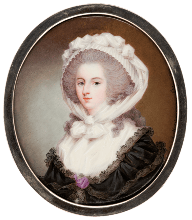 Lady with White Hat