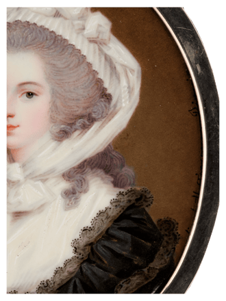 Lady with White Hat — 12269