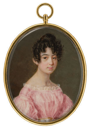 Young Lady in Pink Dress
