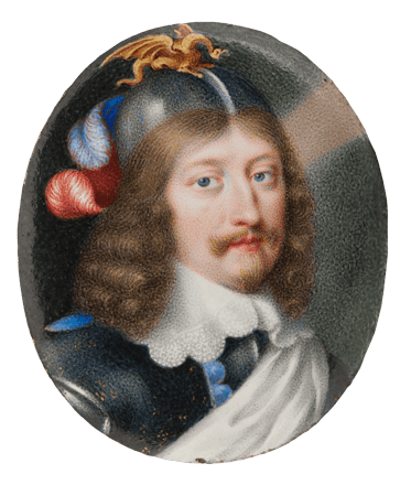 Gentleman in decorative armour