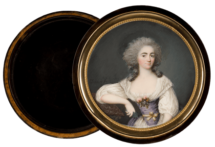 Dame mit Fadenschiffchen — 12285