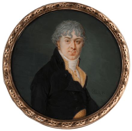 Gentleman in a Black Coat and a Yellow Waistcoat