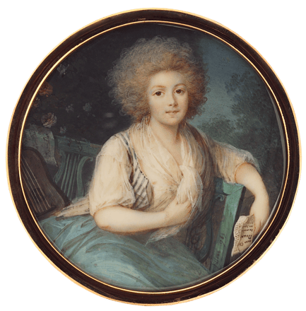 Lady on Park Bench
