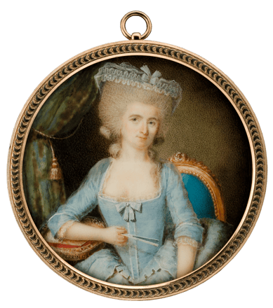 Lady with Fan