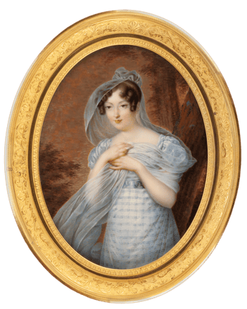 Dame mit Schleier — 16790