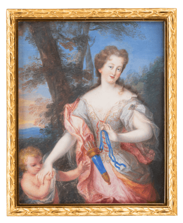 Lady with Cupid